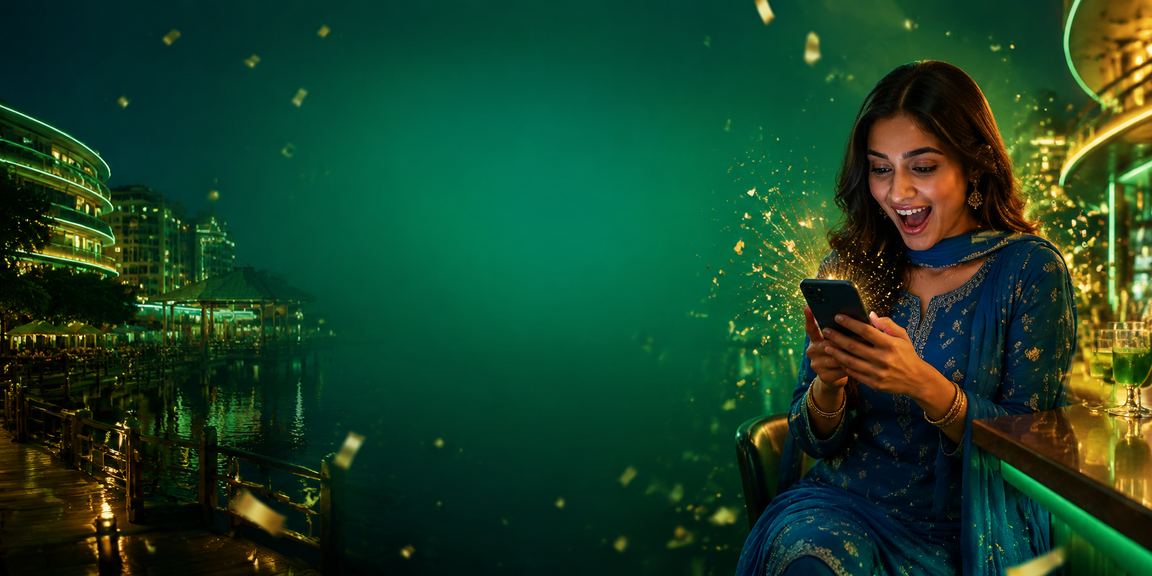 বান্দরবানে সালওয়ার কামিজ পরা তরুণী মোবাইলে বেটিং করছেন