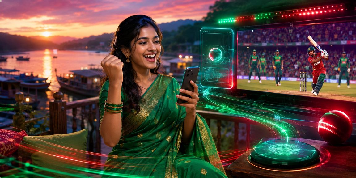 রাঙামাটিতে ক্রিকেট বেটিং উপভোগ করছেন একজন ব্যবহারকারী